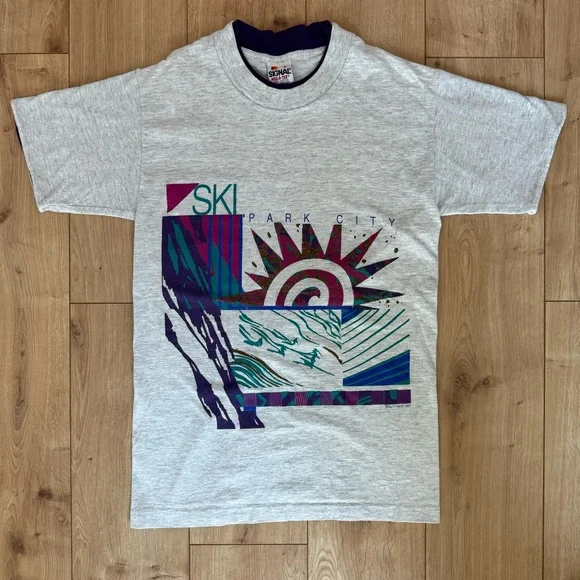Vintage 90’s Ski Park City Tee - Picture 1 of 8